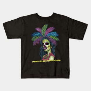 Mardi Gras Zombie Kids T-Shirt